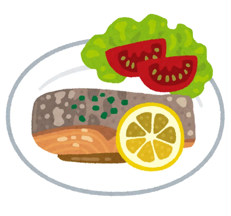 綺麗に盛り付けられた料理